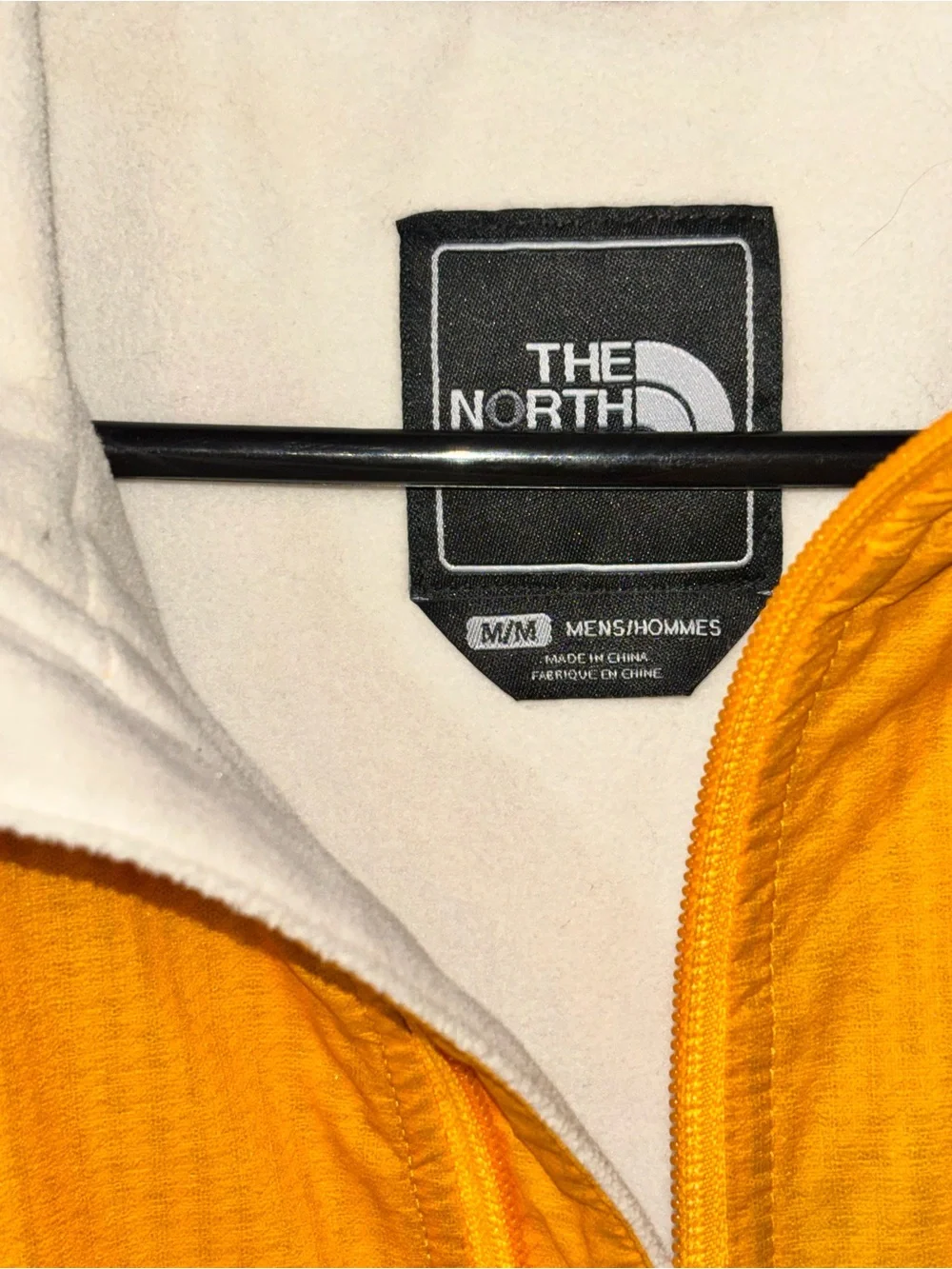 The North Face men Golden Yellow Jacket